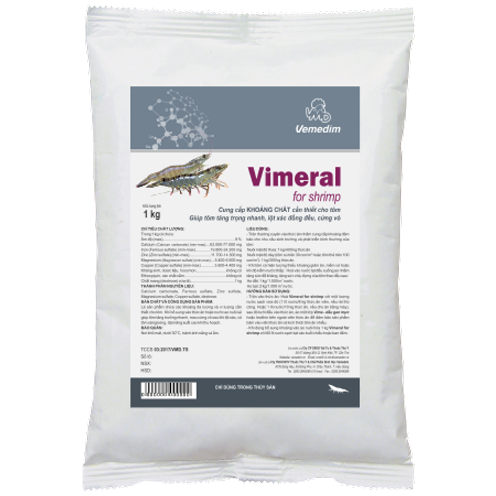 Khoáng Vimeral cho Tôm